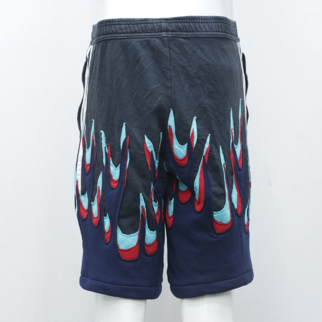 CR2119 Reworked Mix Brands Flame Shorts