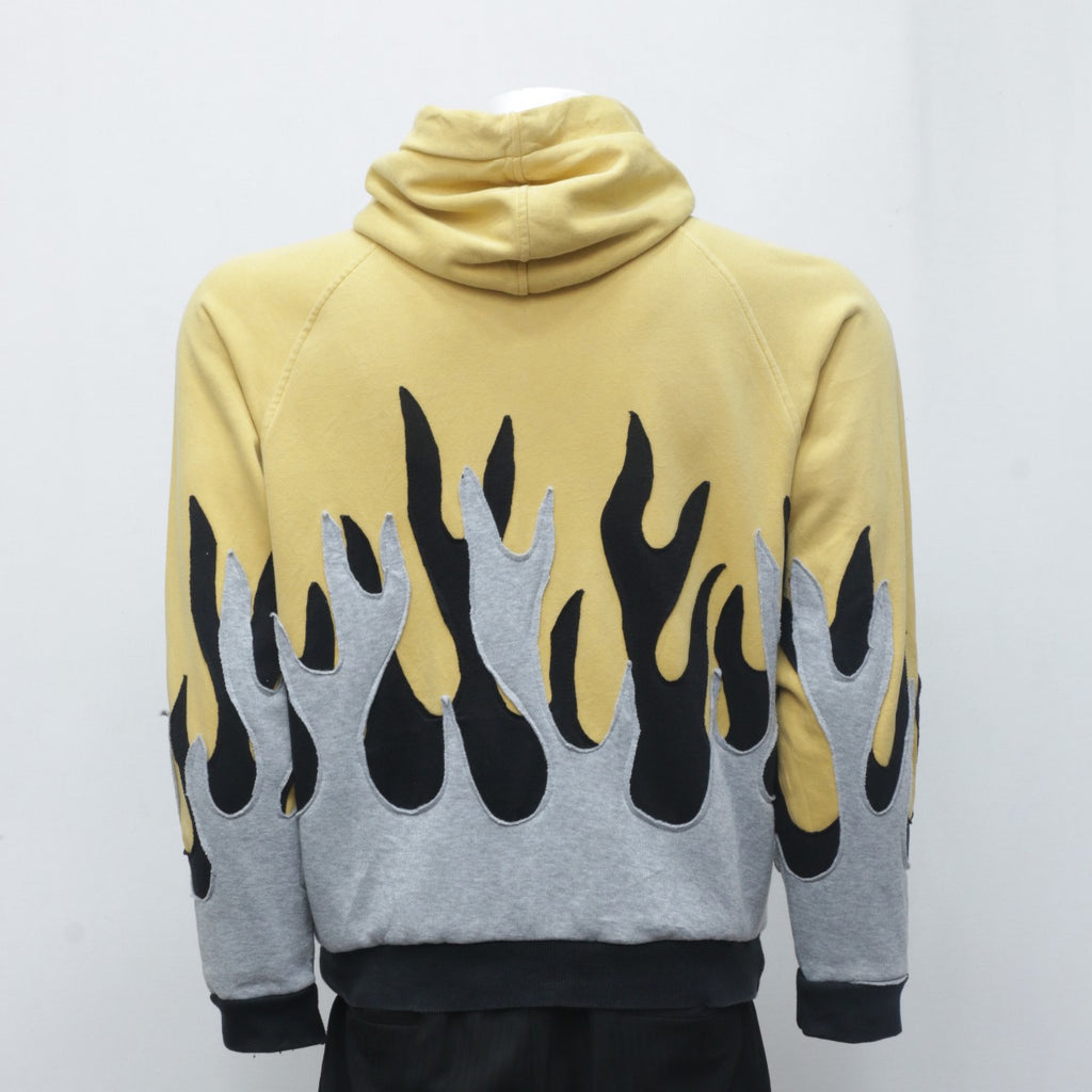 CR2211 Reworked Mix Brand Flame Hoodie