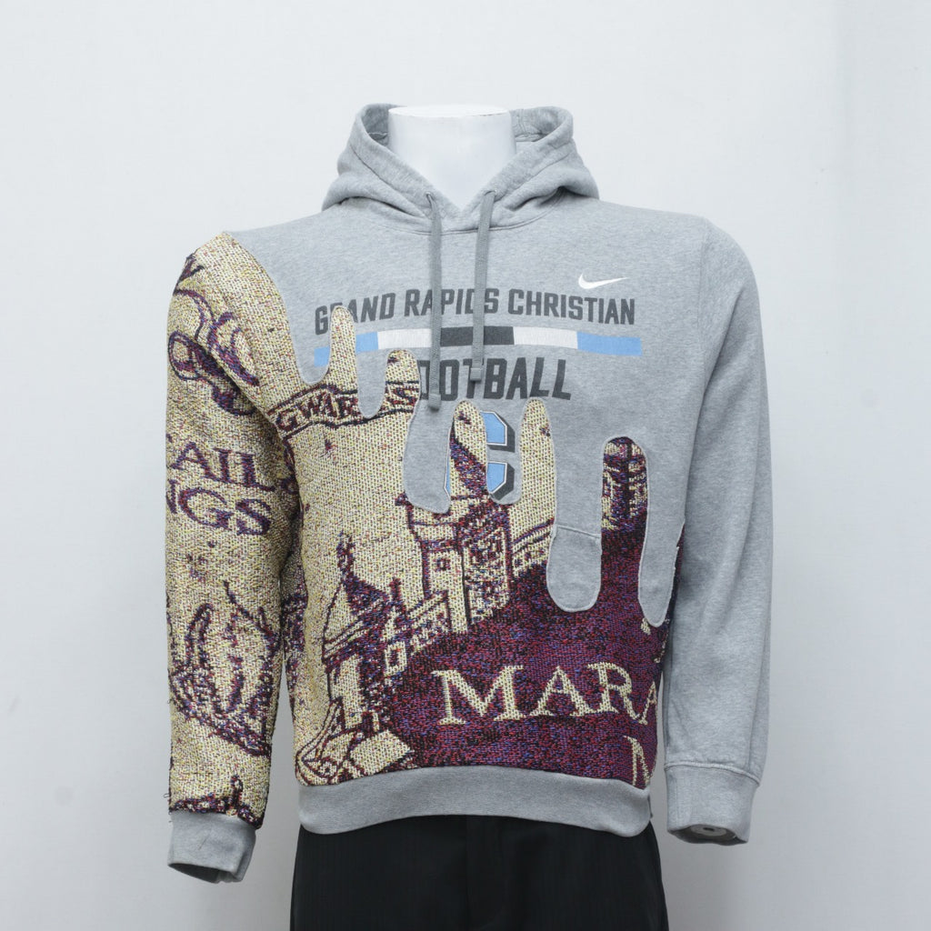 Reworked Tapestry Hoodies