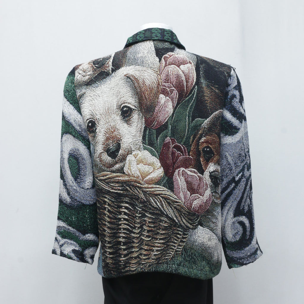 CR2116 Reworked Tapestry Button up Jacket