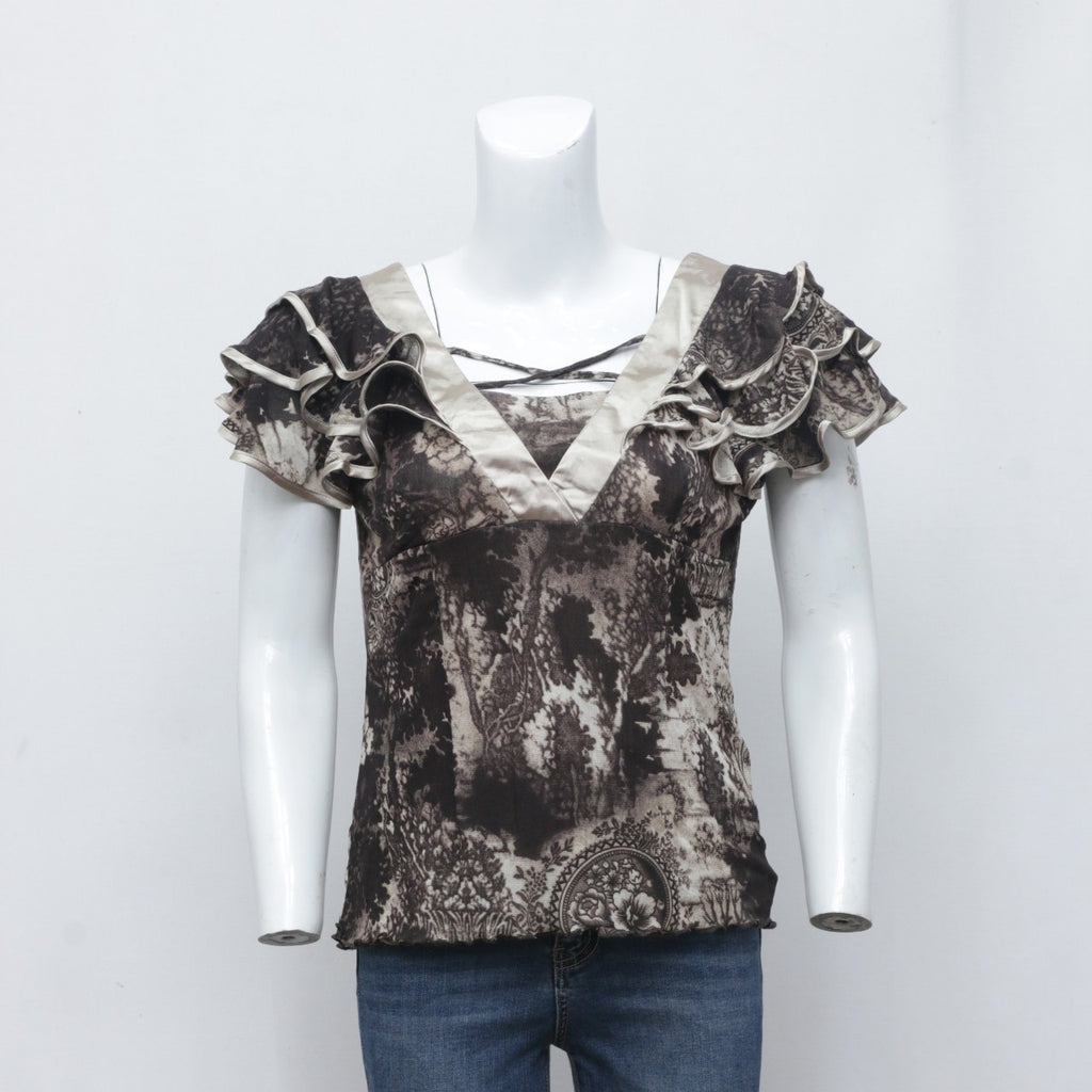 Y2K Ladies Blouse Top