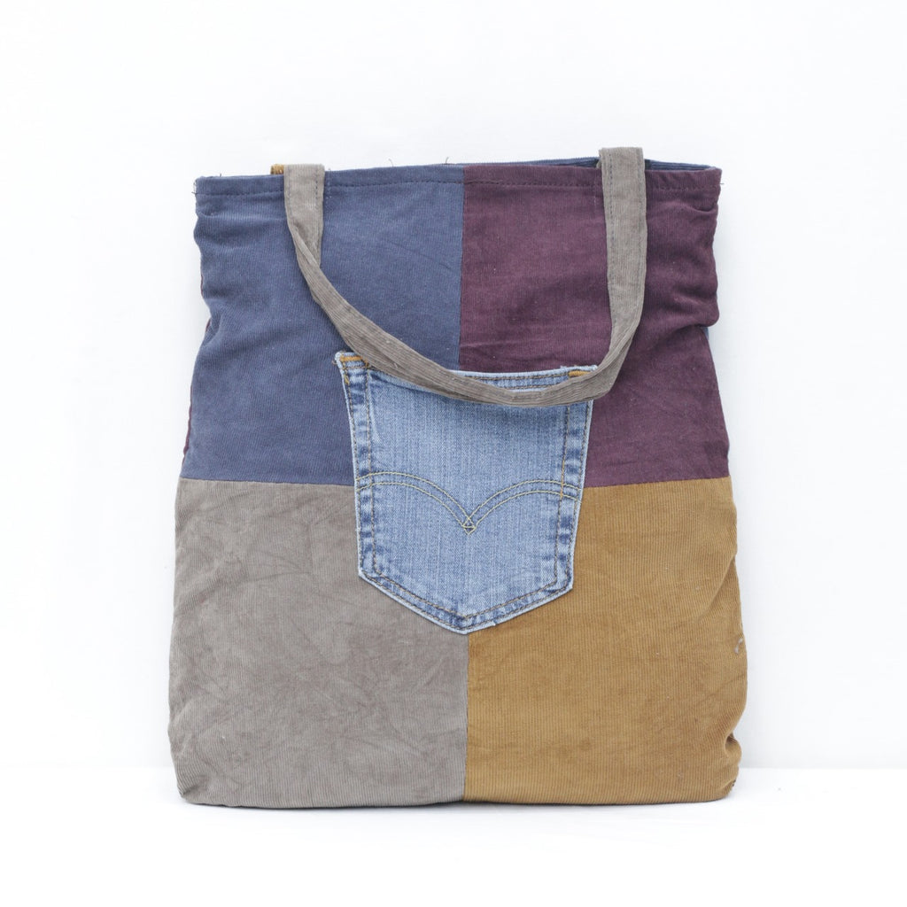 Reworked Corduroy Levi's Bag