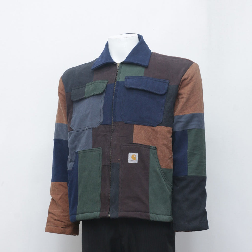 CR0058 Reworked Carhartt Patchwork Jacket