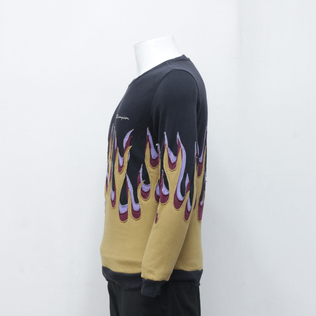 CR2326 Reworked Flame Pattern Sweatshirt