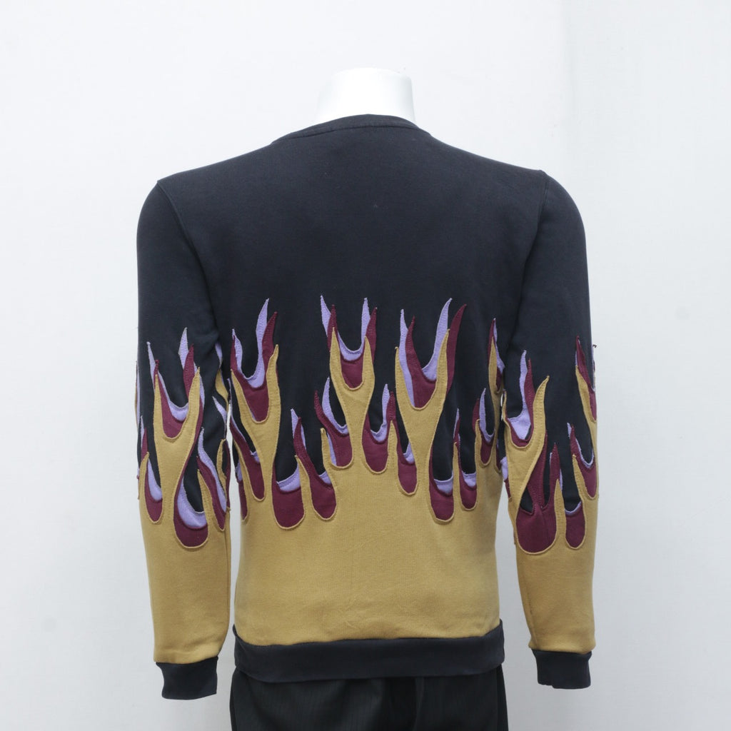 CR2326 Reworked Flame Pattern Sweatshirt