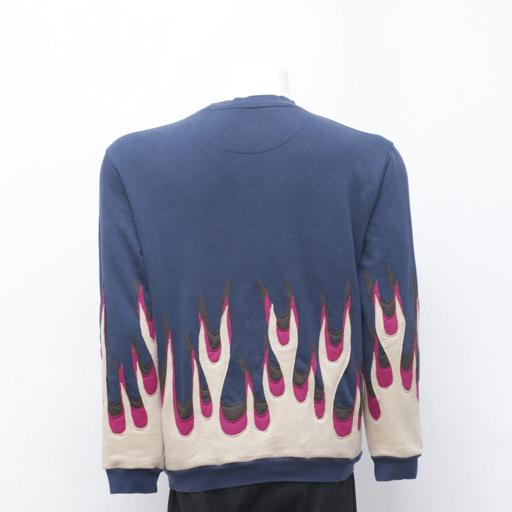 CR2345 Reworked Flame Pattern Sweatshirt