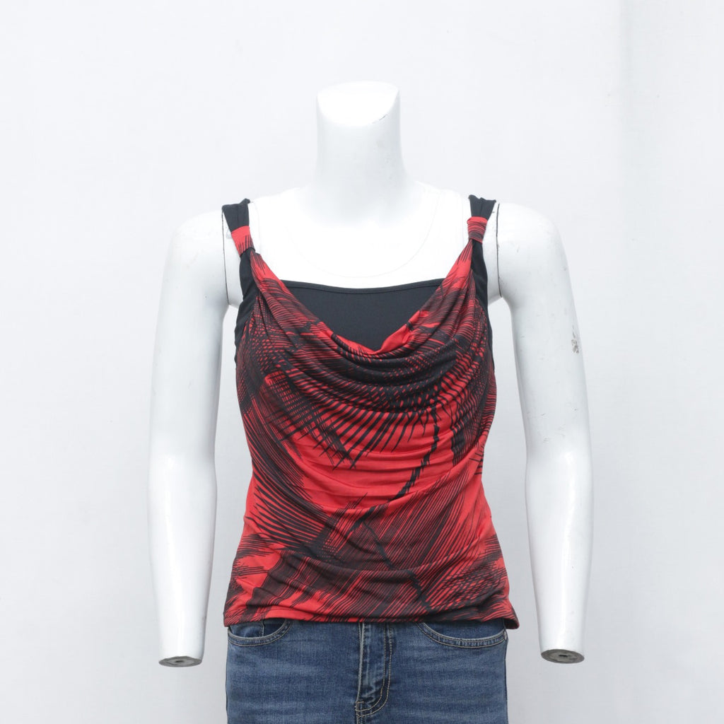 Y2K Sleeveless Blouse Top