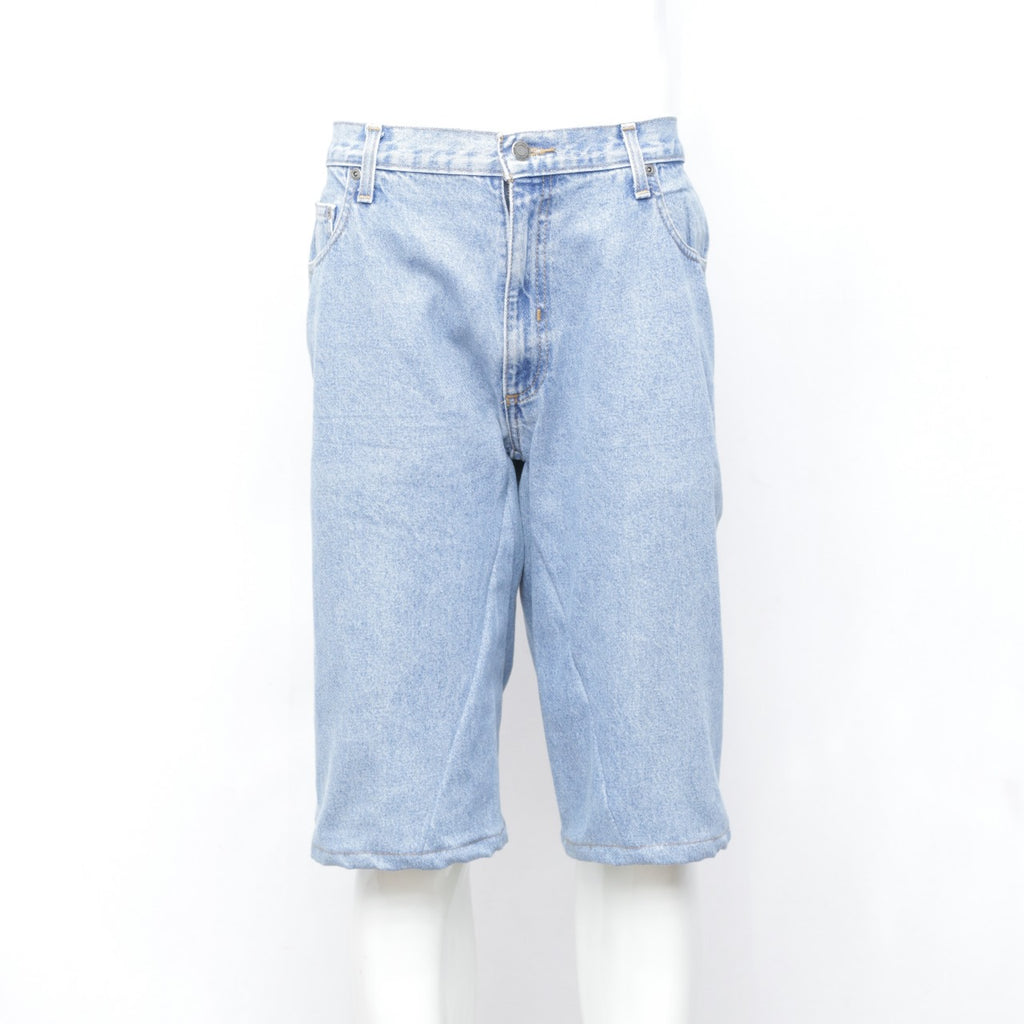 CR2521 Reworked Embroidery Denim Shorts