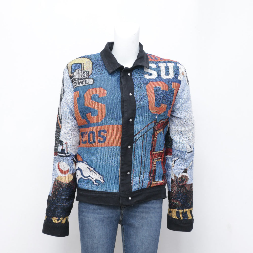 CR0075 Reworked Reversible Denim Jacket
