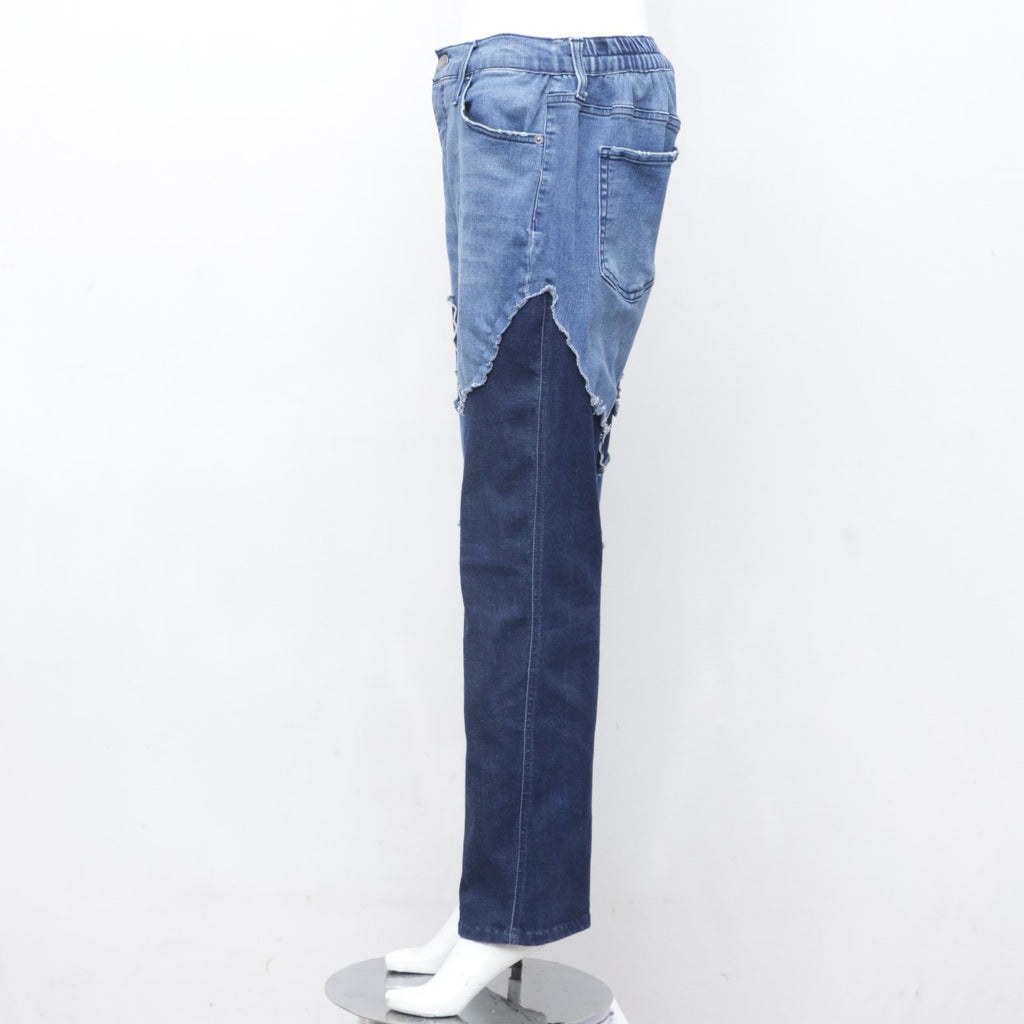 CR0082 Reworked Two Tone Denim Pant