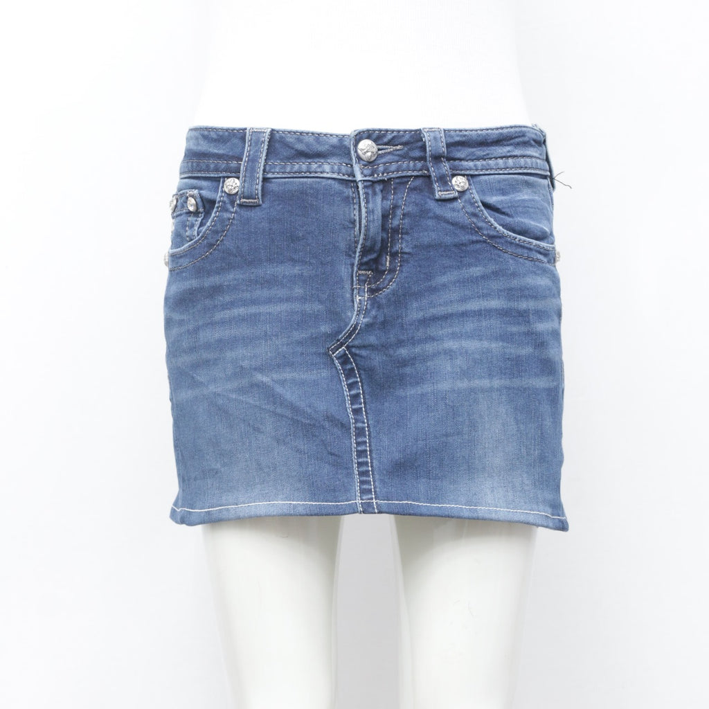 Reworked Miss me Denim Skirts