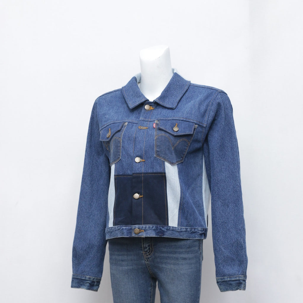 CR0130 Reworked Reversible Denim Jacket