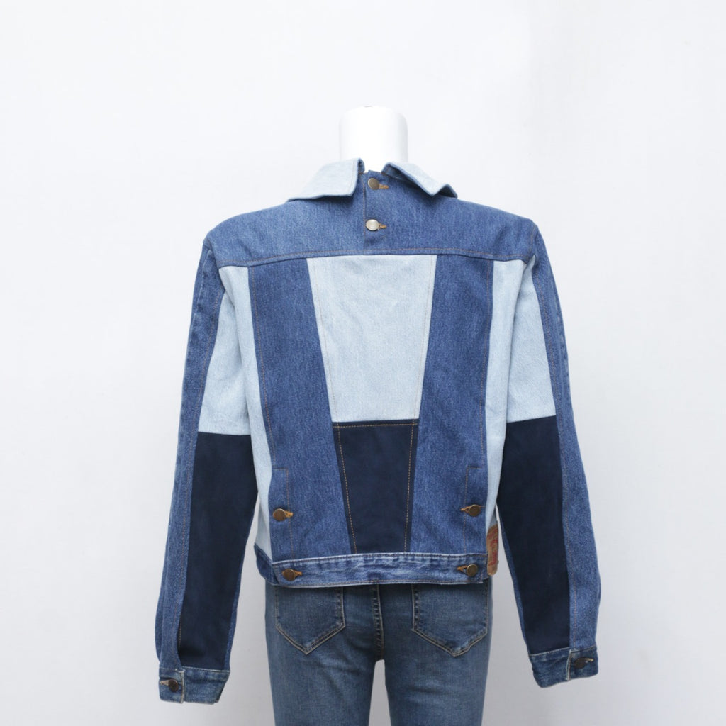 CR0130 Reworked Reversible Denim Jacket