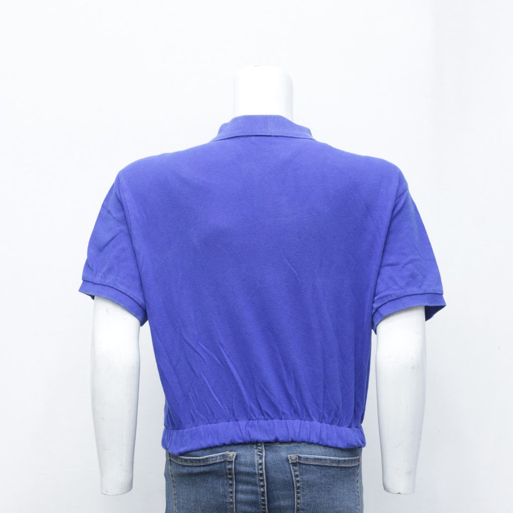 CR3129 Reworked Polo Crop Tops