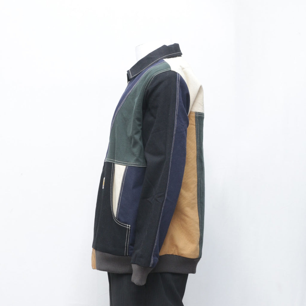 CR0139 Reworked Carhartt Patchwork Canvas Jacket