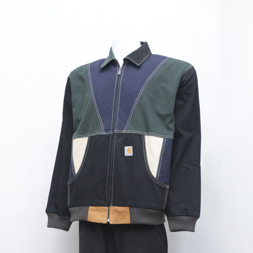 CR0139 Reworked Carhartt Patchwork Canvas Jacket