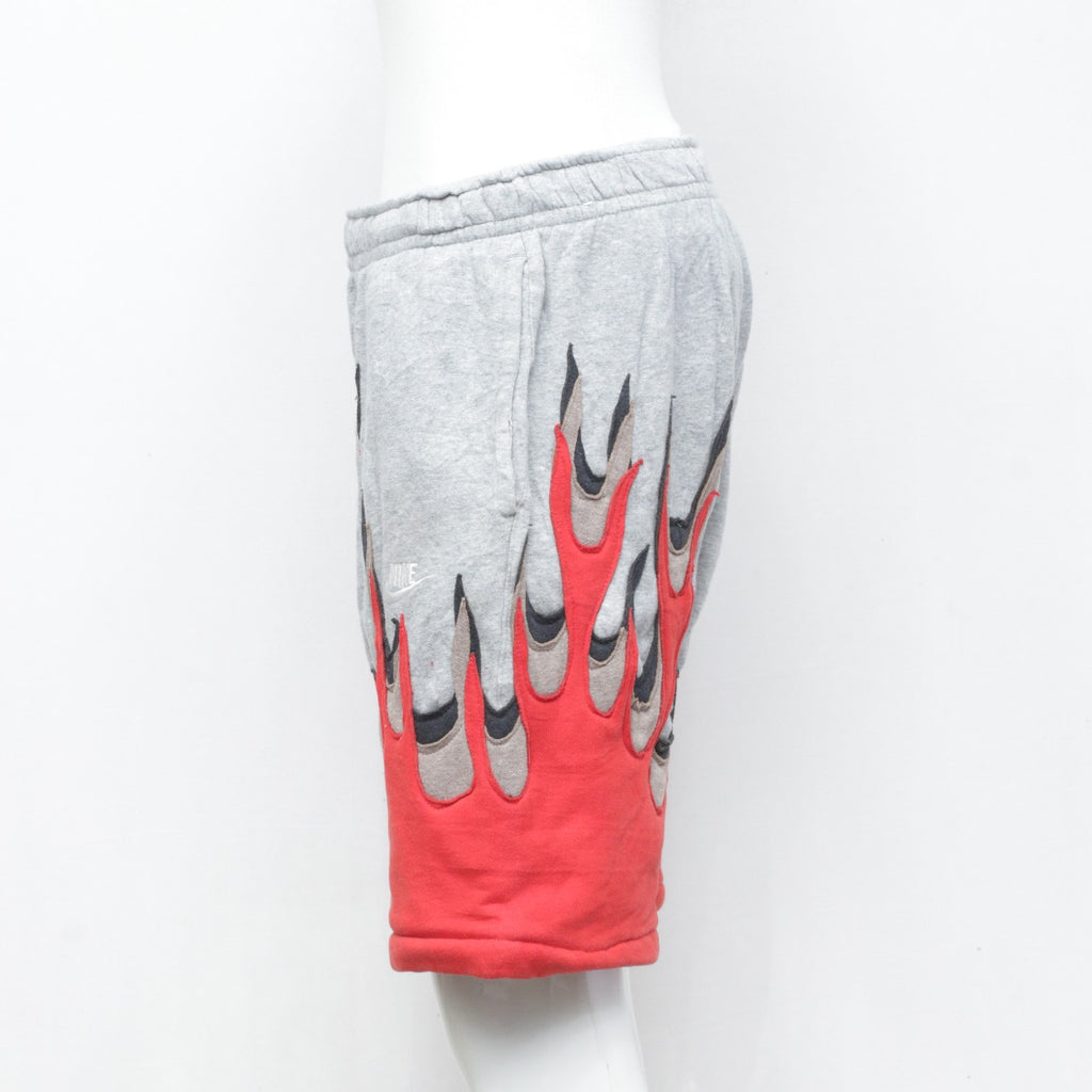 CR3204 Reworked Mix Brands Flame Shorts