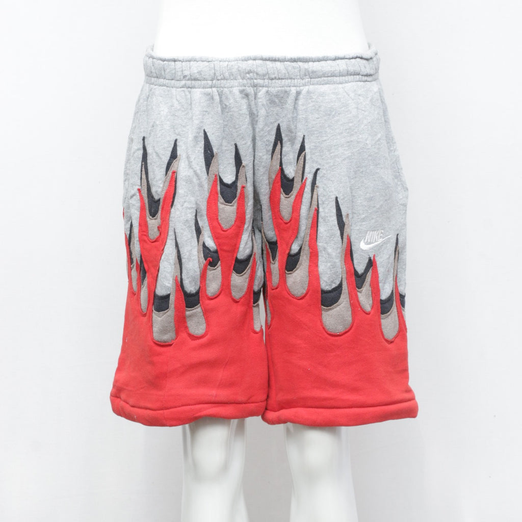 CR3204 Reworked Mix Brands Flame Shorts