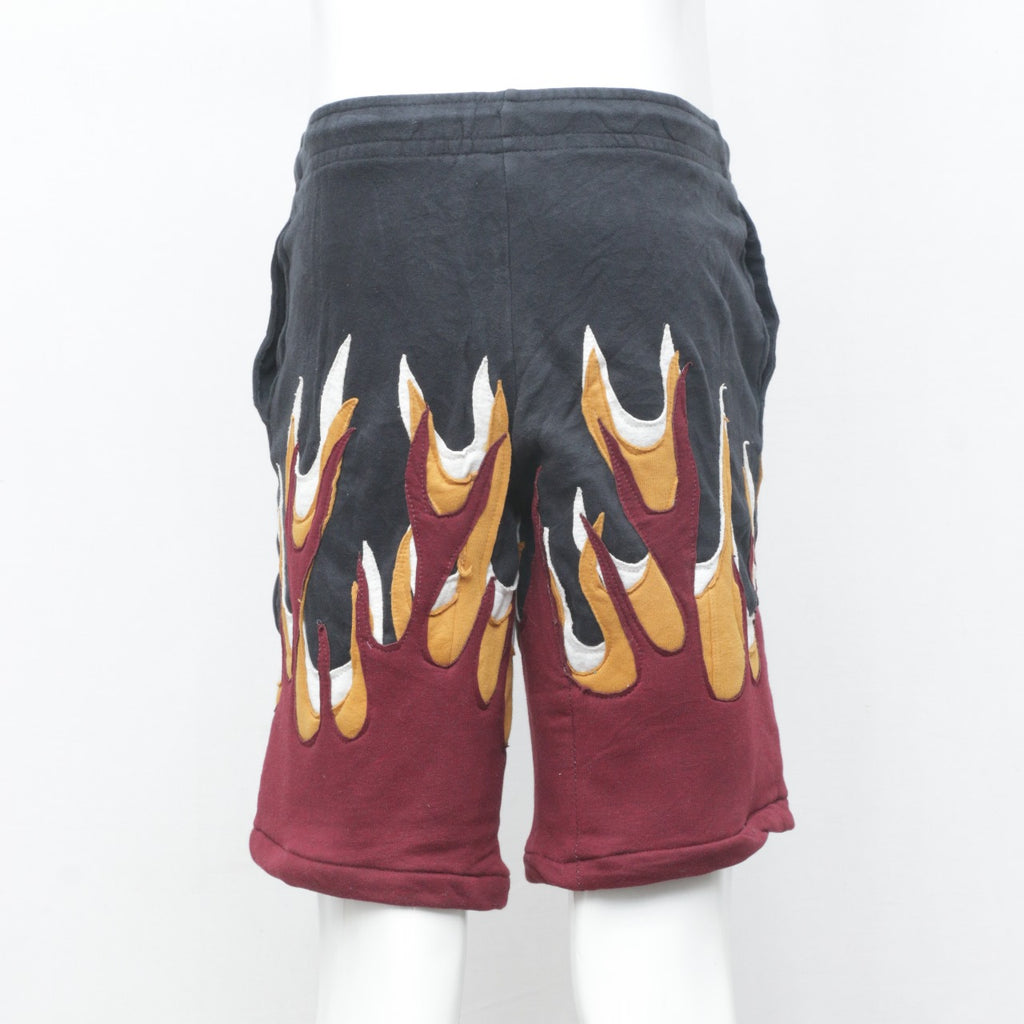 CR3258 Reworked Mix Brands Flame Shorts