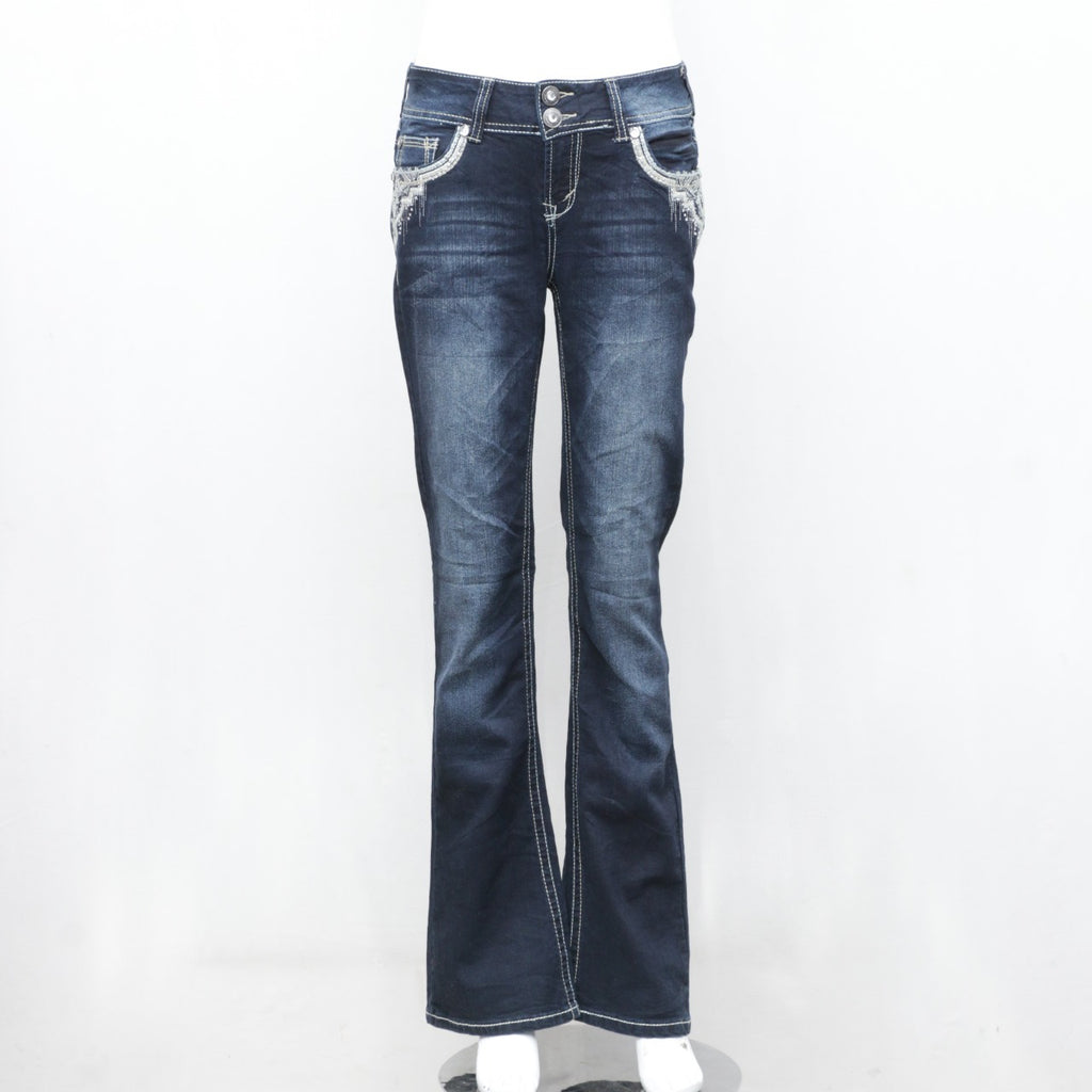 Y2K Ladies Fashion Flared Jeans