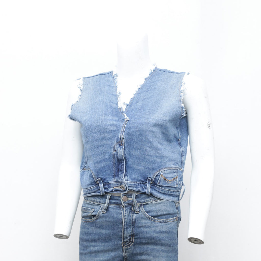 CR0158 Reworked Levi's Denim Vest