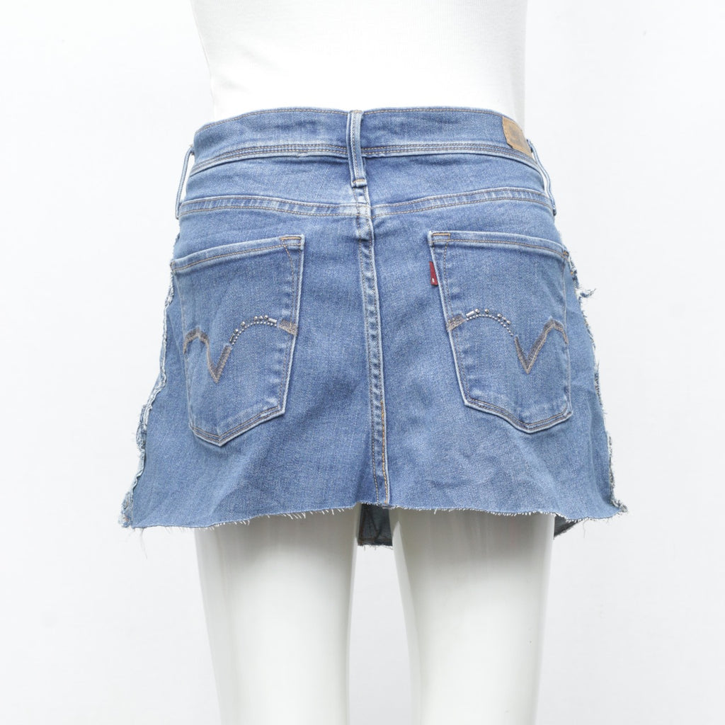 Reworked Levi's Denim Patchwork Mini Skirts - Wholesale – Creed