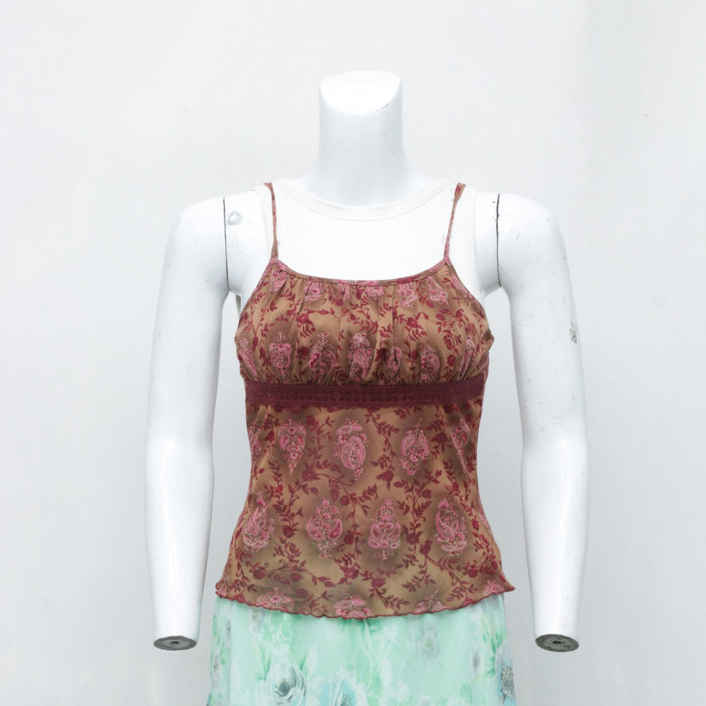Y2K Italian Cami Tops