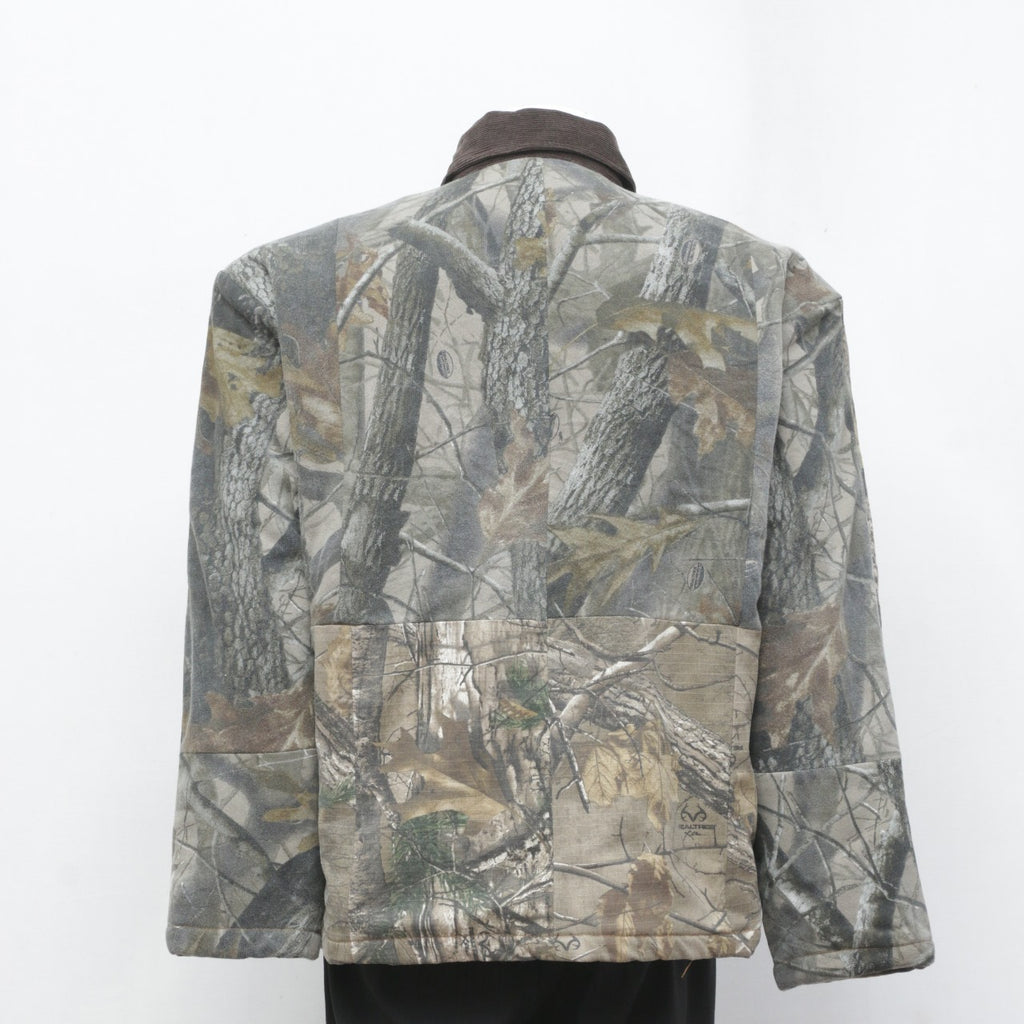CR3628 Reworked Carhartt Camouflage Zipper Jacket
