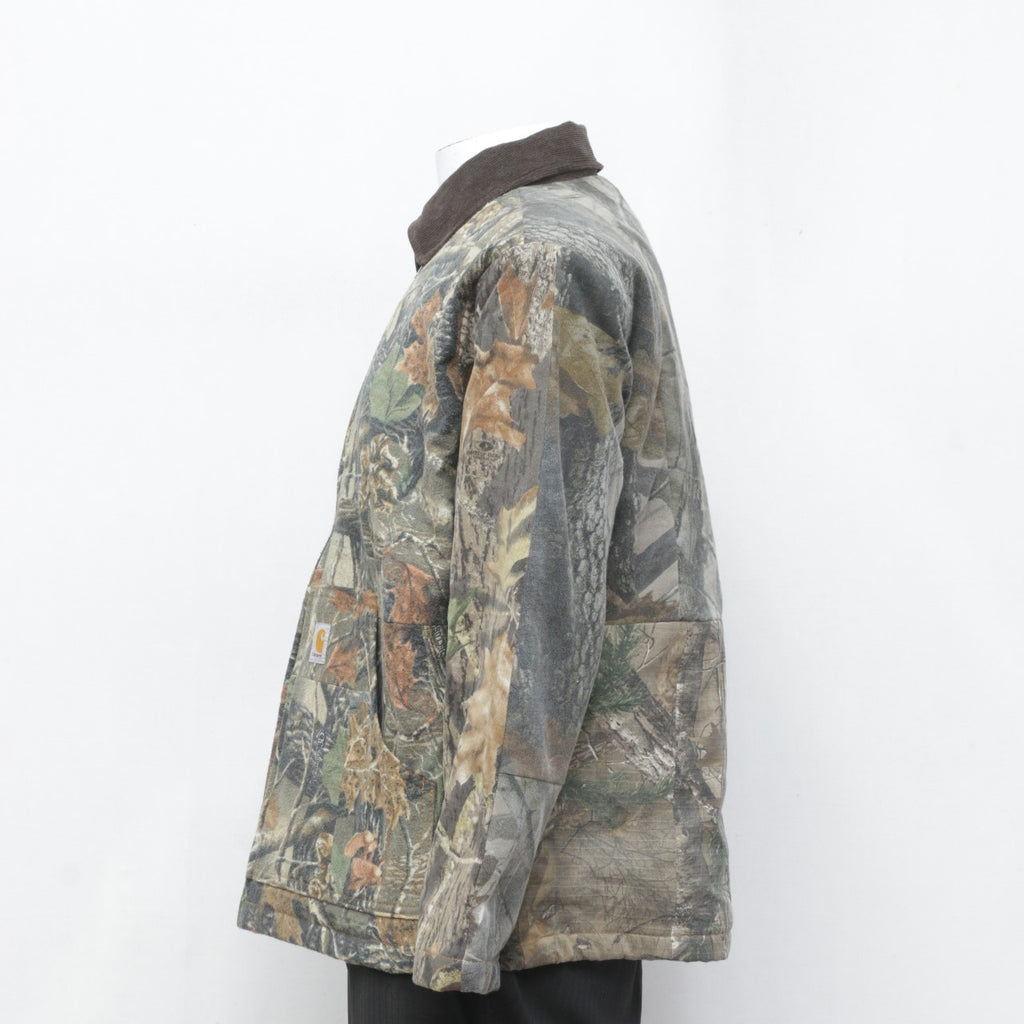 CR3628 Reworked Carhartt Camouflage Zipper Jacket