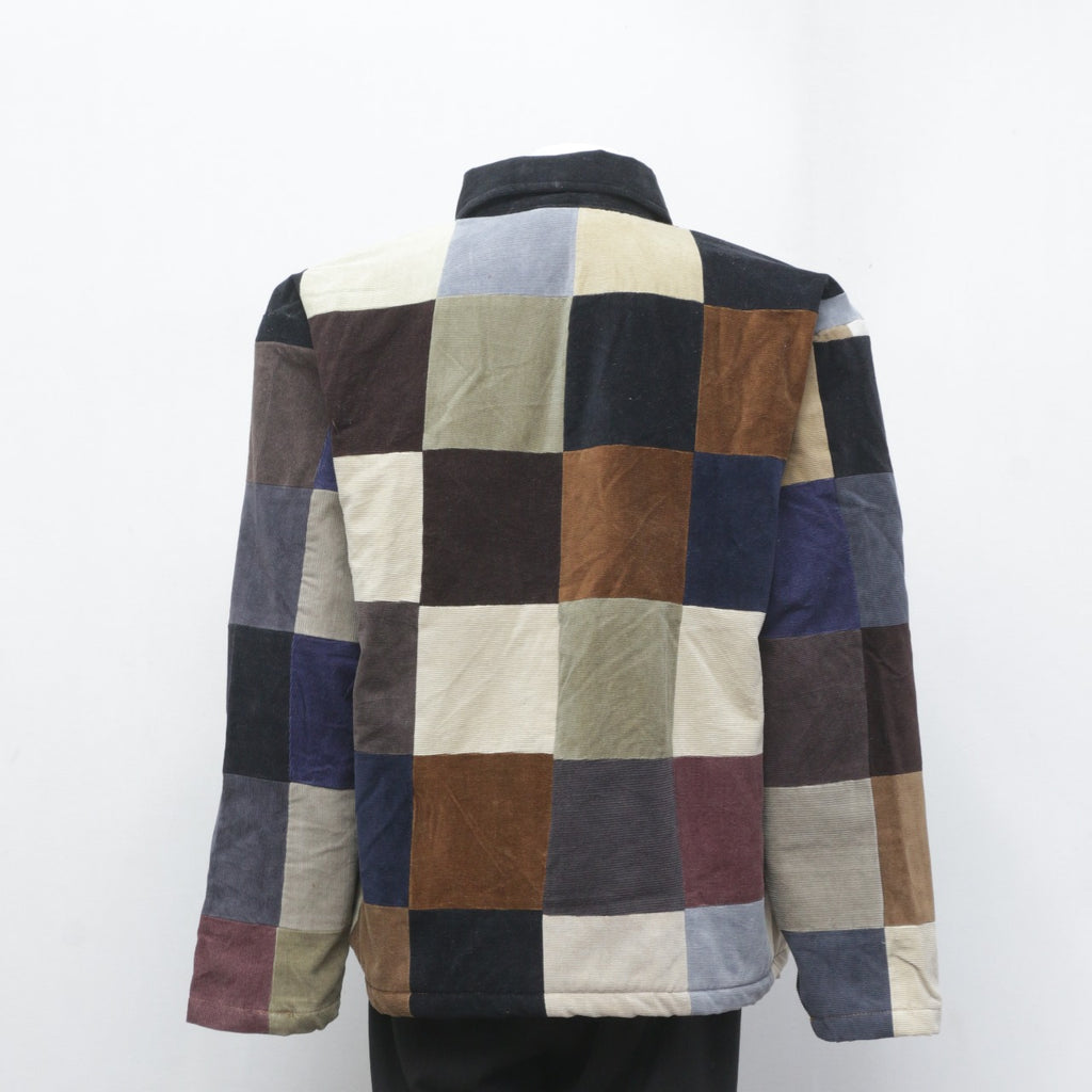 CR3542 Reworked Patchwork Corduroy Jacket