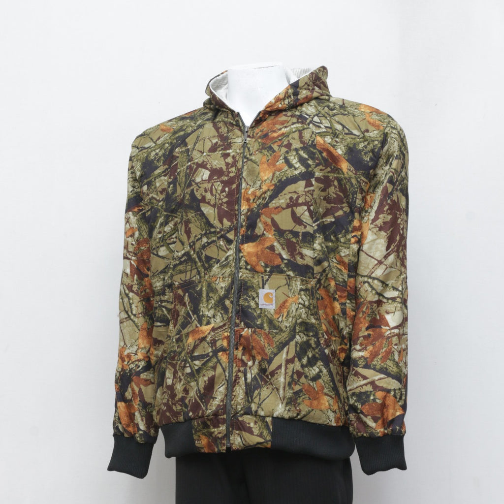 CR3627 Reworked Carhartt Camouflage Zipper Hoodies