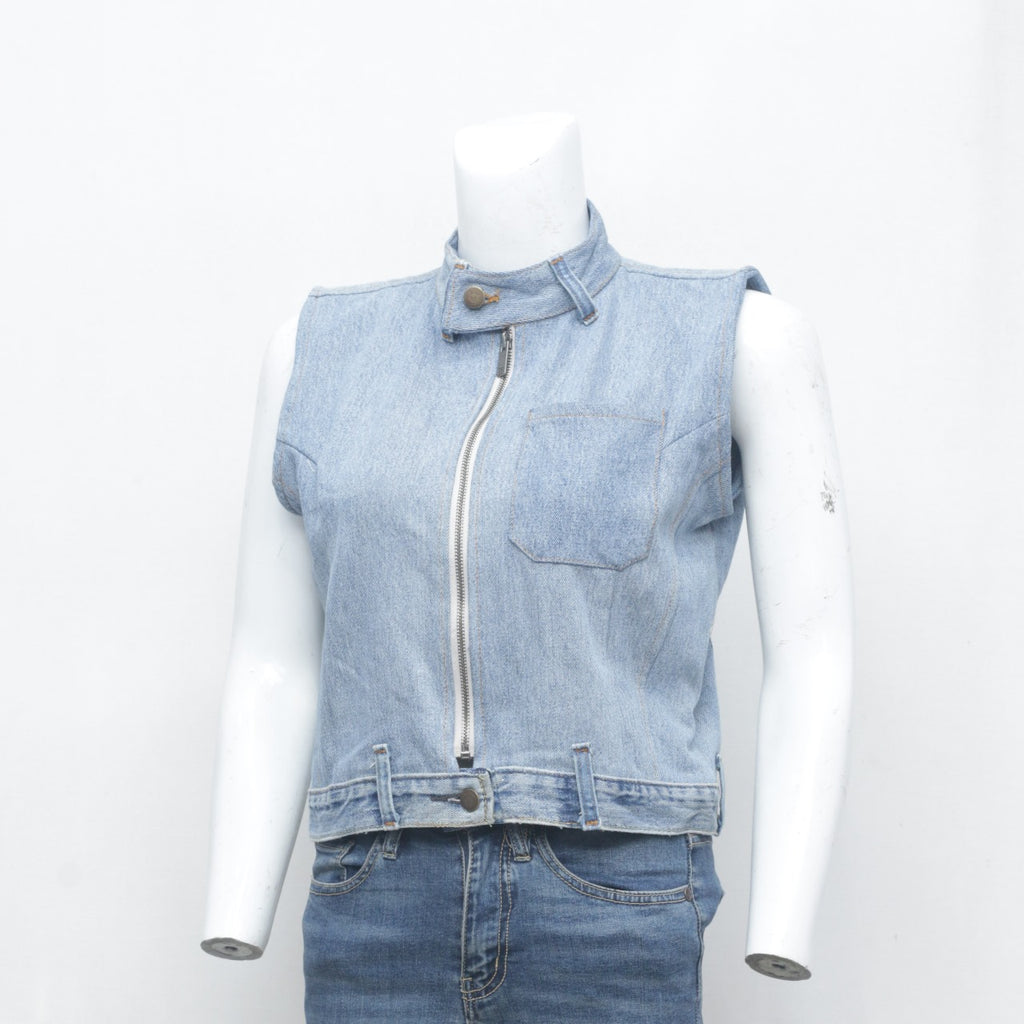CR3746 Reworked Mix Brand Denim Vest