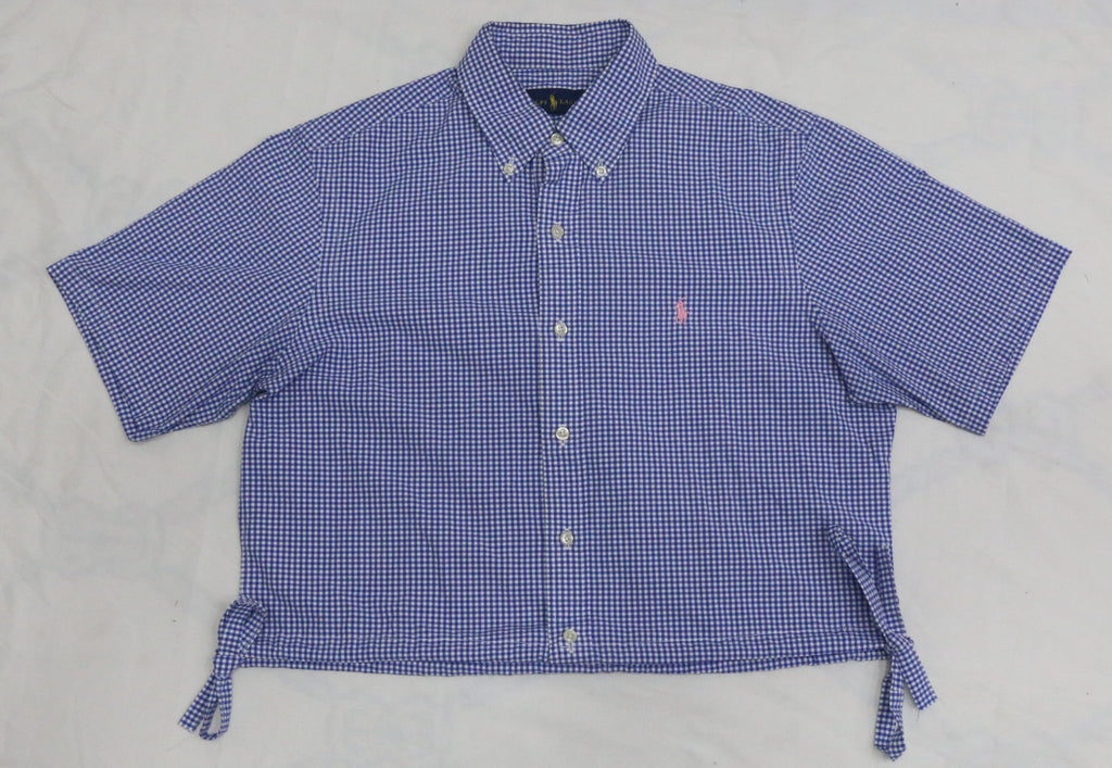 Custom HandPick : Upcycled  Crop Shirt