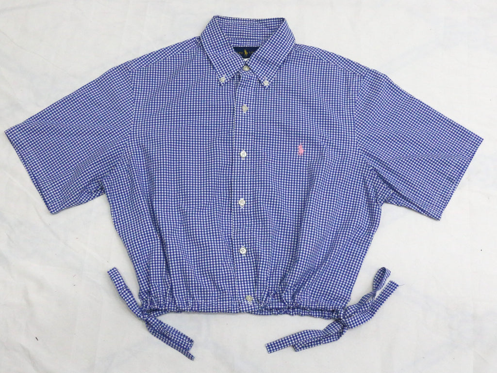 Custom HandPick : Upcycled  Crop Shirt