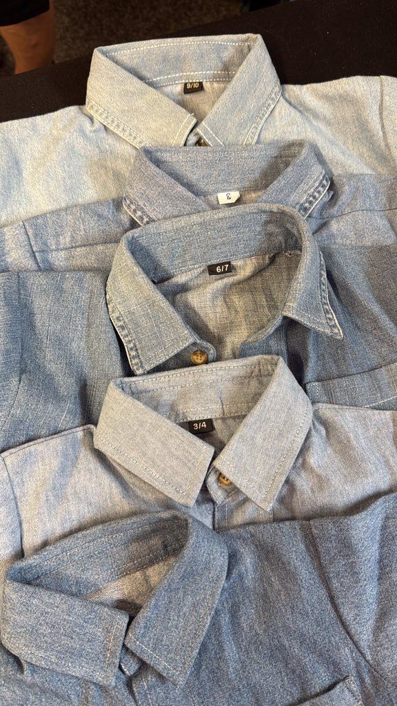 Custom Handpick Poppy, Upcycled Kids Tops