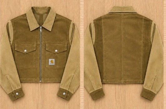 Averyfelks, Upcycled Carhartt Corduroy Jackets - 10 Pieces