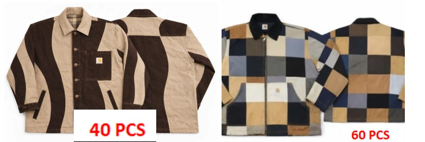 Custom Handpick Nicole Banes, Upcycled Mix Jackets - 100 Pieces