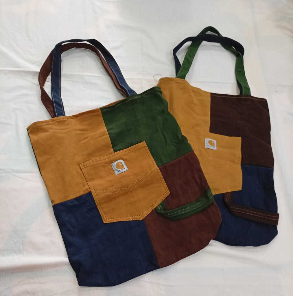 CR12084 Upcycled Carhartt Bags