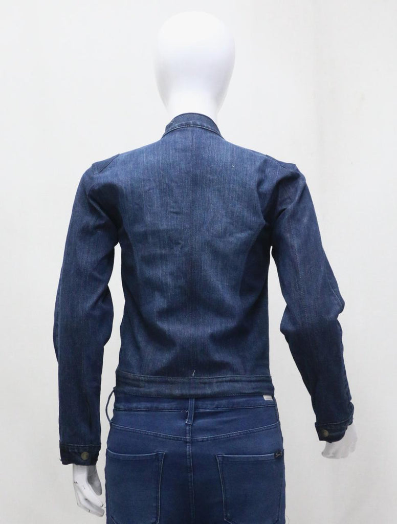 CR1353 Carhartt Rework Denim Biker Jacket