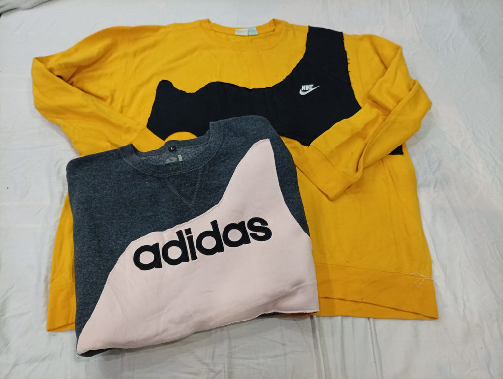 CR12682 Upcycled Mix-Branded Sweatshirts