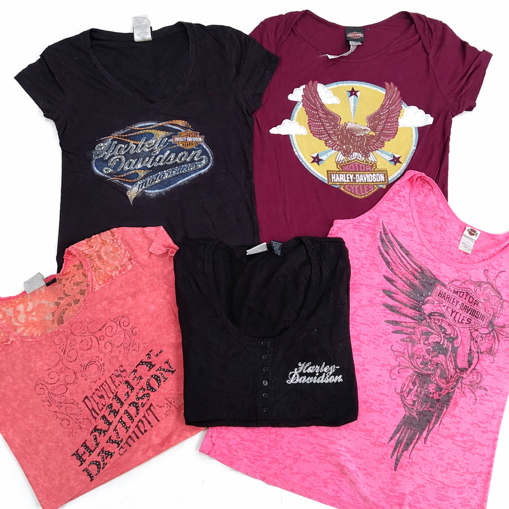 CR-7290  Y2K Harley Baby Tees