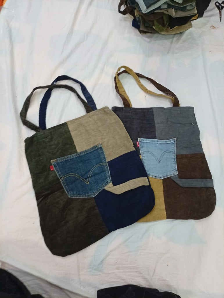 CR11686 Upcycled Levi’s Bags
