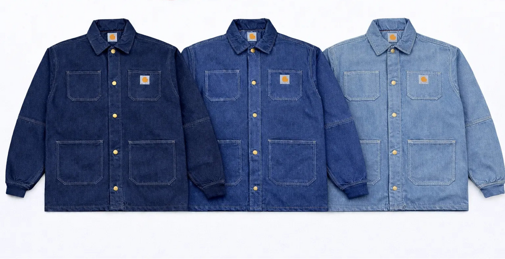 CR1369 Upcycled Carhartt Button-Up Jacket