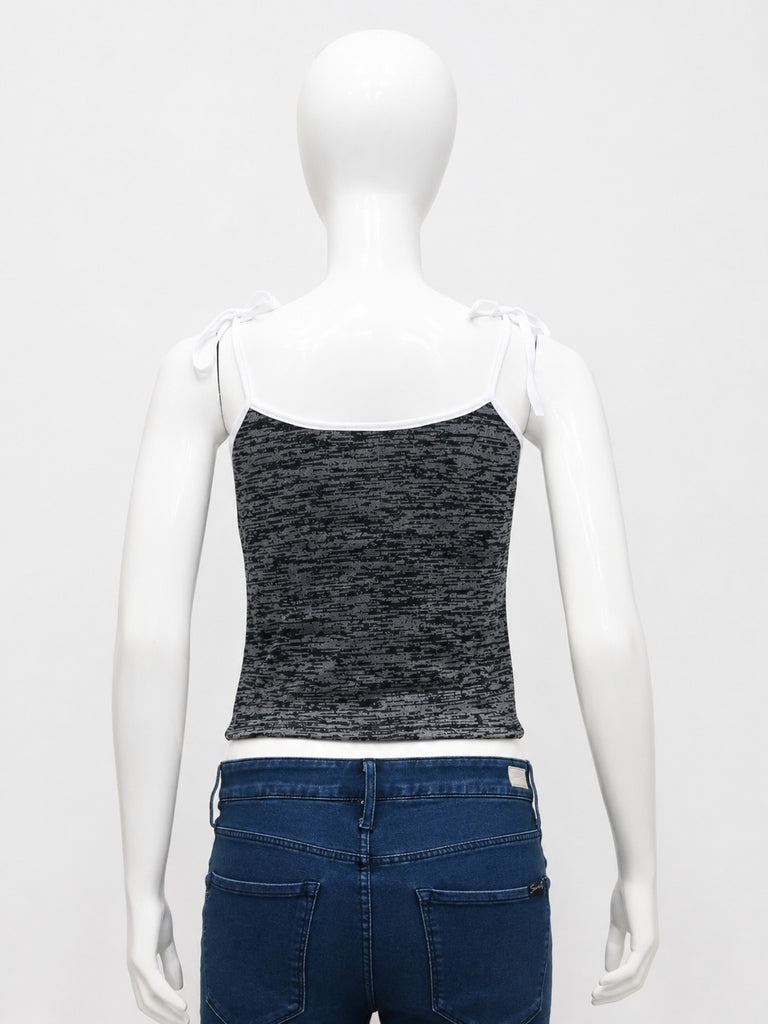 CR2196 UPCYCLED WARRIORS BASKETBALL JERSEY CAMI TOP