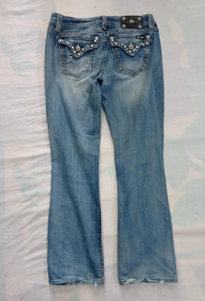 CR13187 Vintage Miss Me Flare Jeans