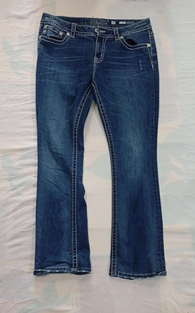 CR13187 Vintage Miss Me Flare Jeans