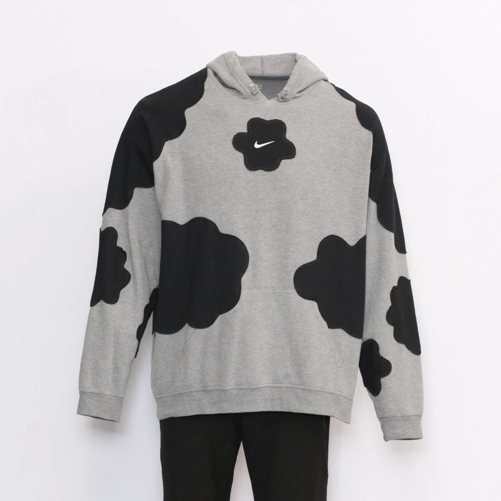 CR1163 Upcycled Cloud Patch Hoodie