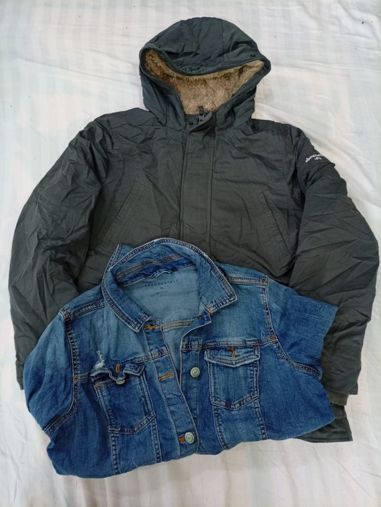 CR12205 Vintage Aeropostale and Abercrombie Jackets