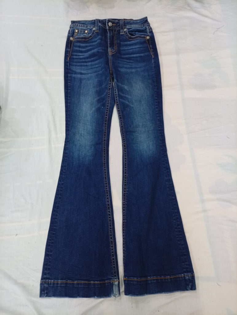 CR13215 Vintage Mix Branded Flare and Straight Jeans