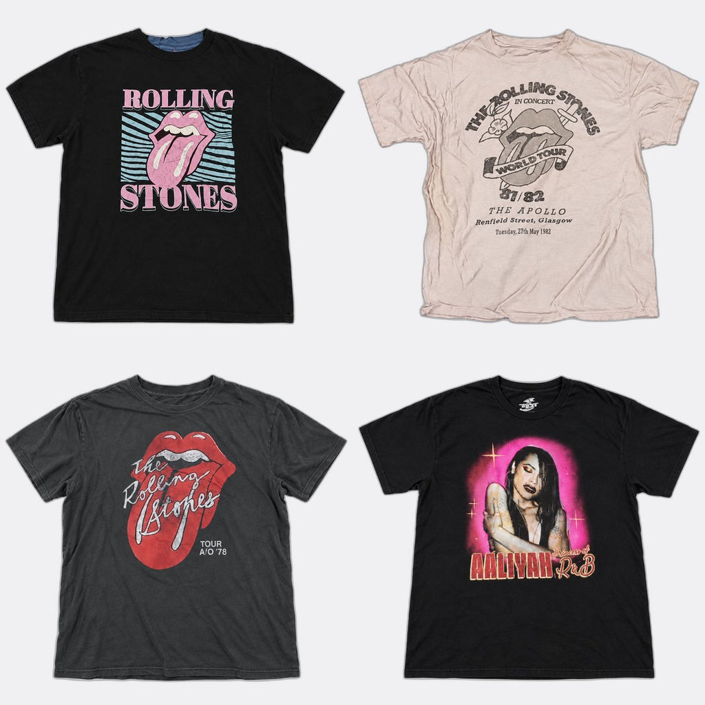 CR12927 Vintage Music T shirts